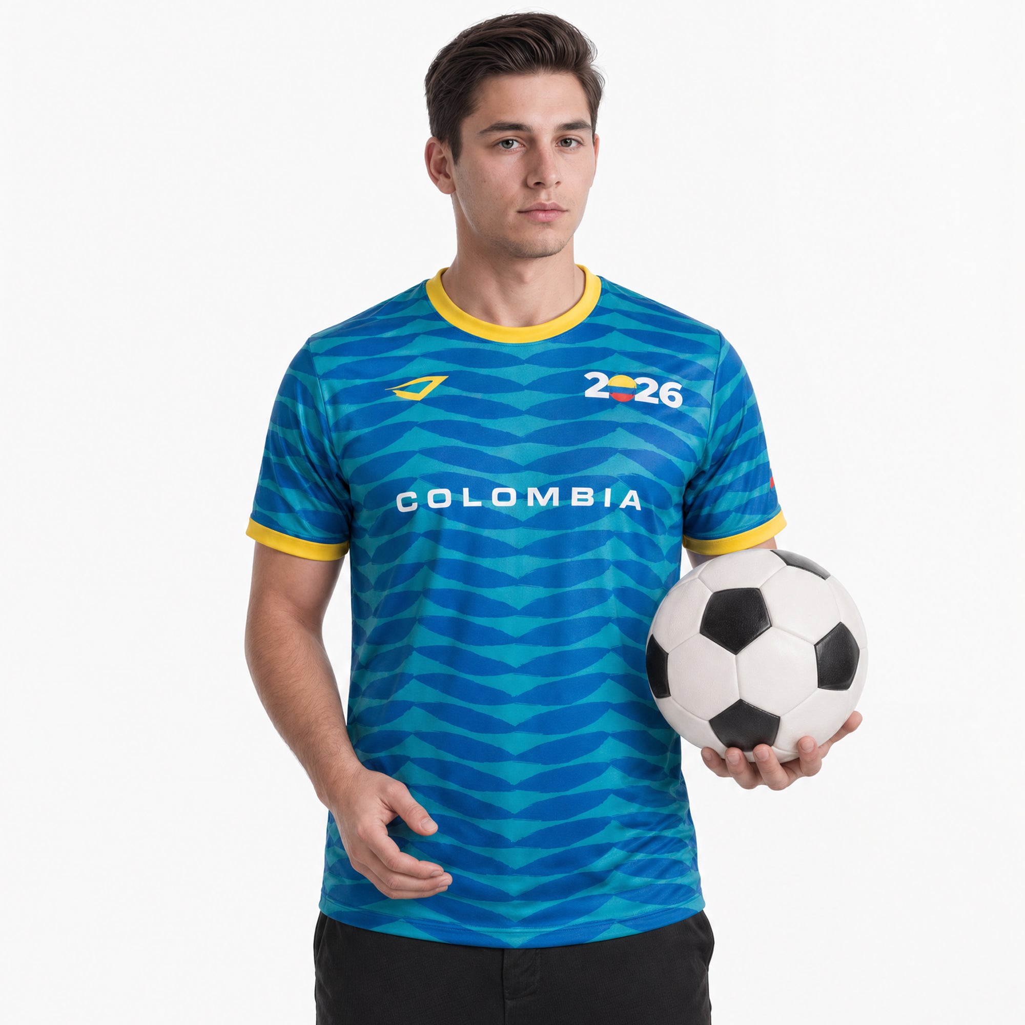 Colombia Soccer Jersey 2026 - World Cup Fan Jersey - Home Kit